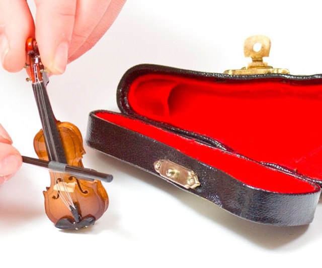 World's smallest violin