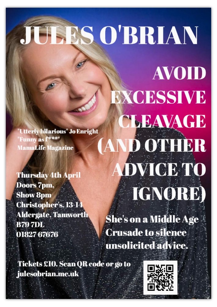Avoid Excessive Cleavage (and other advice to ignore) at Christopher's 4 April 2024