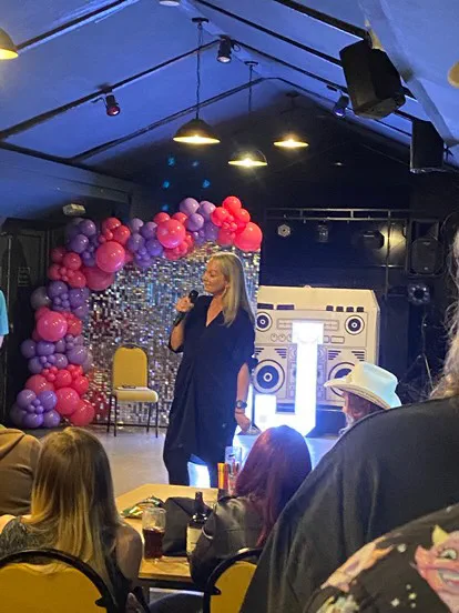 Jules's hen-do comedy workshop